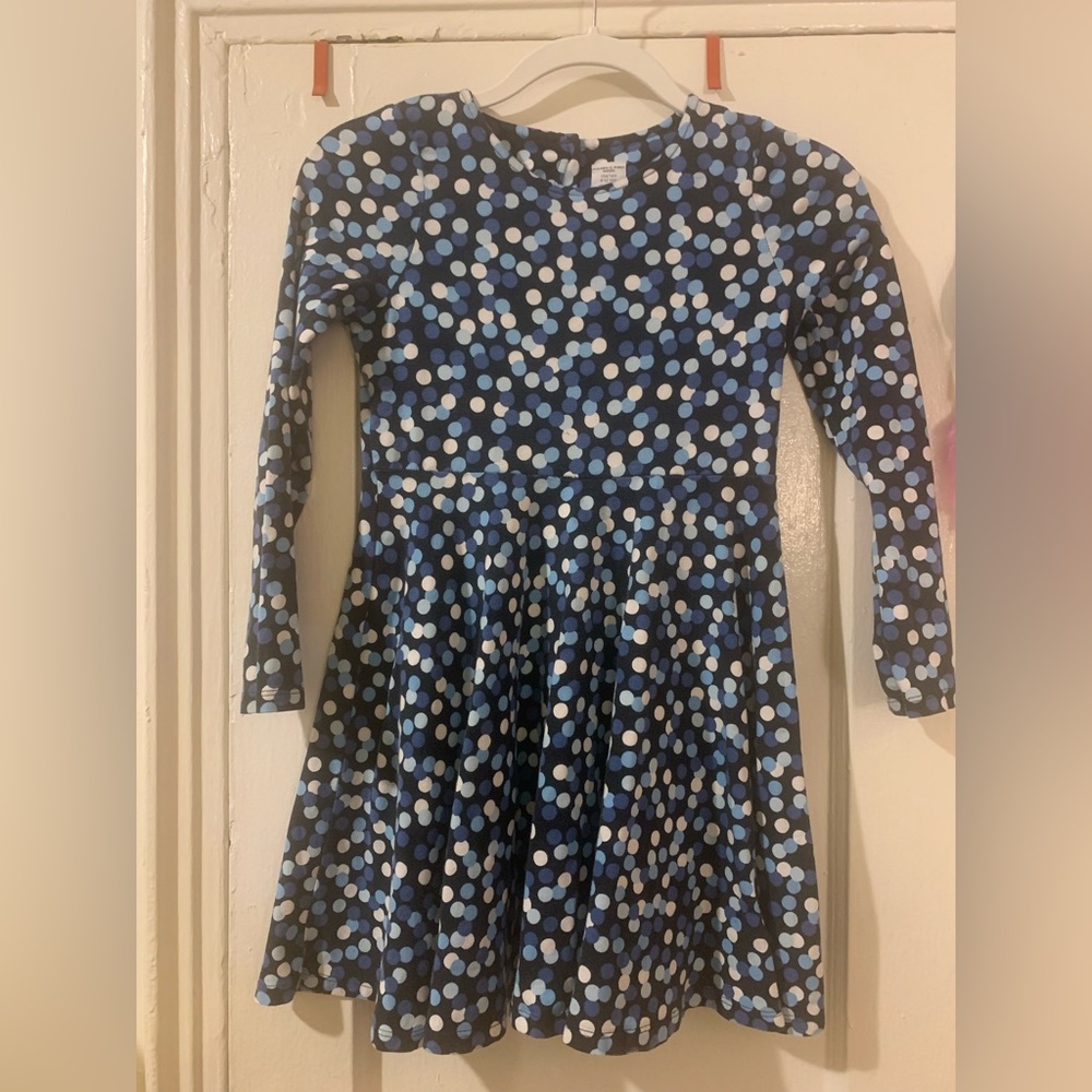 Polarn O. Pyret polka dots cotton dress